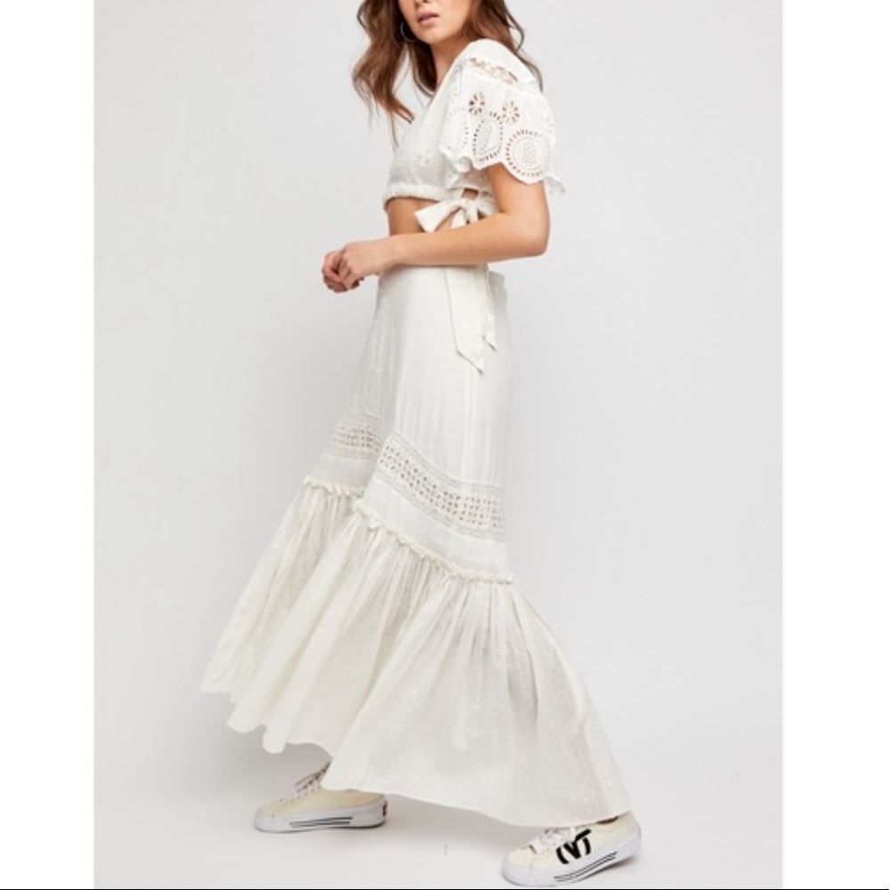 Free People Imogen Set in Ivory